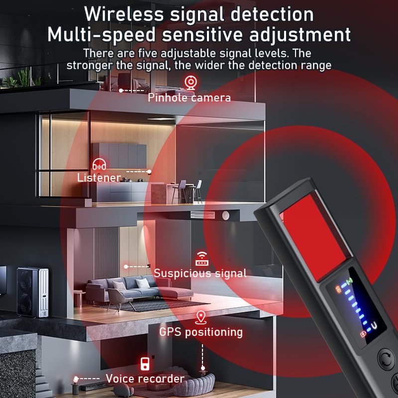 Hidden Camera Detectors, 2026 AI Upgraded Spy Camera Detectors