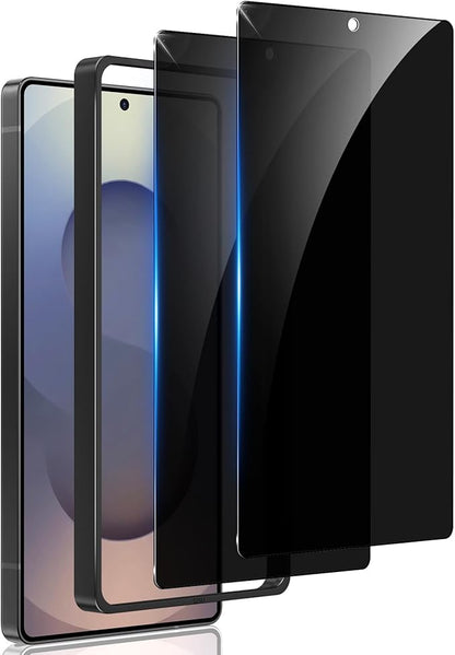 2 Pack for Samsung Galaxy S25 Ultra Privacy Screen Protector Tempered Glass, 25° Anti Spy S25 Ultra Screen Protector, Full Coverage, Case Friendly, Easy Installation