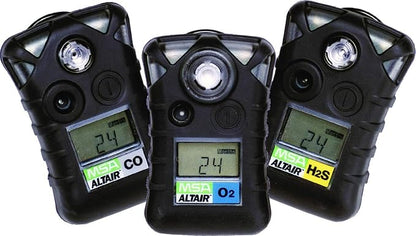 MSA 10092522 ALTAIR Single-Gas Detector - (CO) Carbon Monoxide (Low: 25ppm, High: 100ppm), Color: Black, Portable Gas Monitor, Durable, UL Standard-Approved