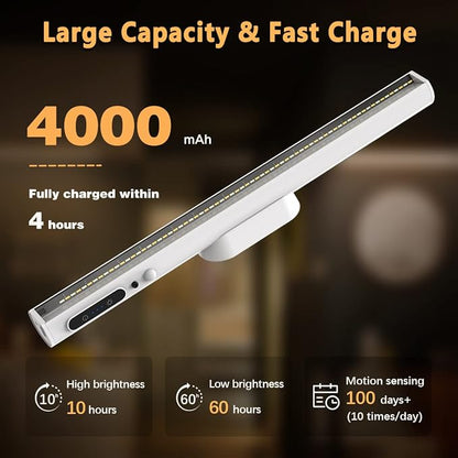 Battery Powered Operated Wall Strip Light with Motion Sensor