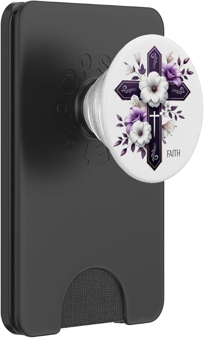 Easter Cross Phone Stand Grip For Smart Phone And Tablets PopSockets PopWallet for MagSafe