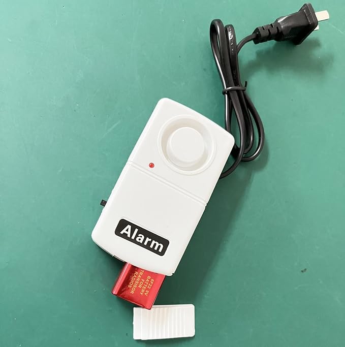 2X Power Failure Alarm Automatic Detector 120db Power Cut-Off Alarm Power Outage Alarm 110V 120V Needs 9V Battery (Not Included)