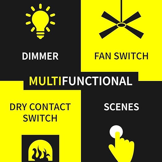 Zooz Z-Wave Long Range Double Switch (White) ZEN30 800LR for Fan and Light Combo (NO Speed Control), Hub Required (Works with Home Assistant, Hubitat, Wink, SmartThings, Z-Box Hub)