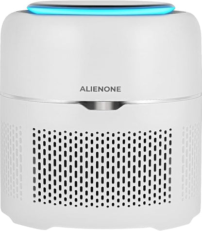 Bedroom Air Purifier, Small HEPA Air Purifier for Bedroom, Desk & Office, Compact Desktop Air Purifier for Home, Quiet Personal Air Purifier, Mini Air Purifier, H13 Filter, 300 Sq Ft