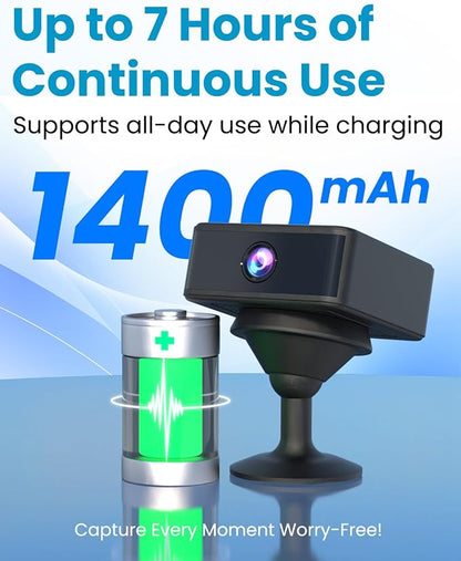 UCOCARE No WiFi Security Camera, 4K Wireless Mini Indoor Outdoor Camera