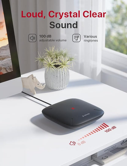 X-Sense Smart Mailbox Alarm, Requires SBS50 Base Station, Wireless Long Range Mailbox Alert, Mailbox Sensor for Delivered Mail, SMA51