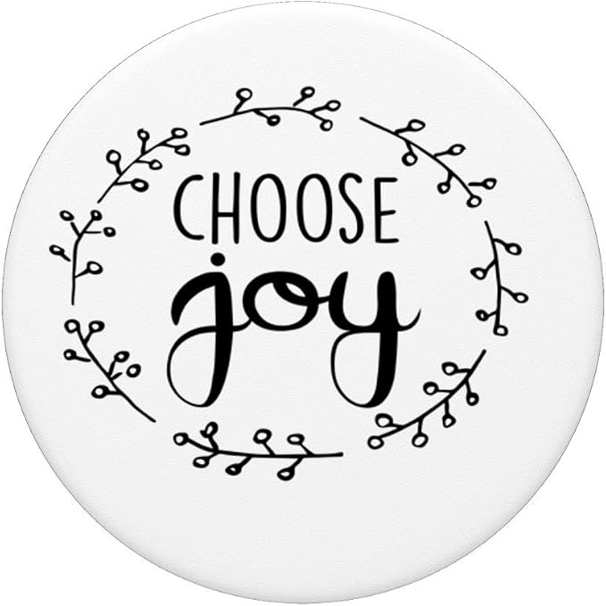 Choose Joy Inspirational Christian Gift PopSocket Grip Mount PopSockets PopGrip: Swappable Grip for Phones & Tablets