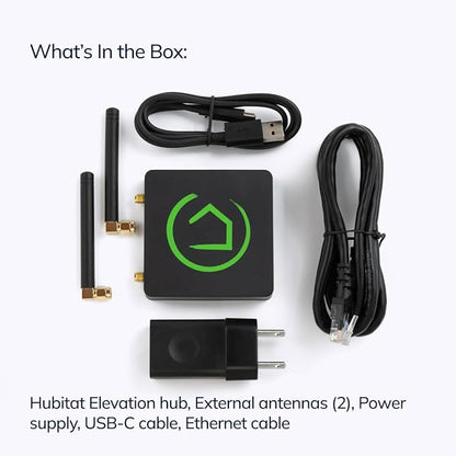 Hubitat Elevation C-8 Pro Smart Home Automation Hub – Matter 1.5, Z-Wave 800 LR, Zigbee 3.0 & Bluetooth – Works with Ring, Alexa, Apple HomeKit & Google Home – Local Control (No Cloud)