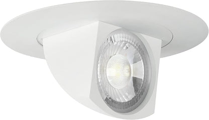 Feit Electric 5-6 inch Adjustable Scoop Recessed LED Downlight, 3000K Bright White, Dimmable, 75W Equivalent, 45 Year Life, 850 Lumen, High CRI, LEDR56SCP/930CA/SP