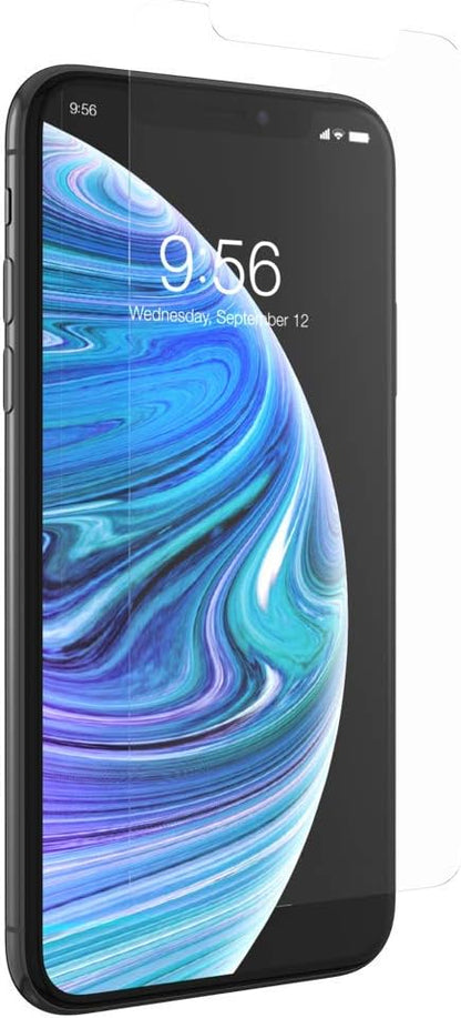 ZAGG Glass Elite Screen Protector - Made for Apple iPhone 11 - Case Friendly Screen - InvisibleShield - Impact & Scratch Protection (200103913)