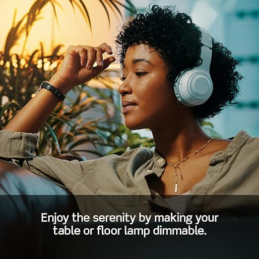 Leviton Table Top Plug in Lamp Dimmer for Dimmable LED,Halogen and Incandescent Bulbs,TBL03-10E,Black,(Pack of 4)