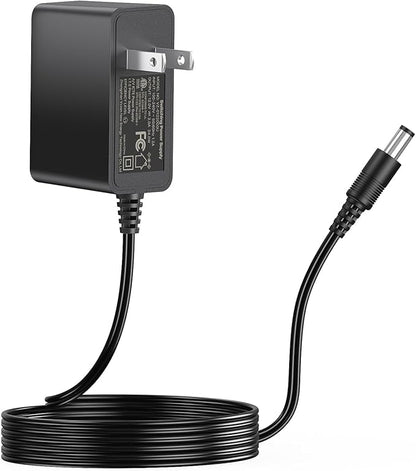 Anlapus DC 12V 2A Power Adapter, 5.5mm x 2.1mm Plug, 3.28ft Long Cords, 100V-240V Power Supply for Home CCTV Security Cameras, DVR, NVR Surveillance Systems