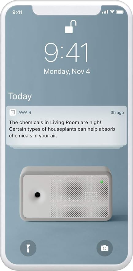 Awair Element Indoor Air Quality Monitor - AQM8002A