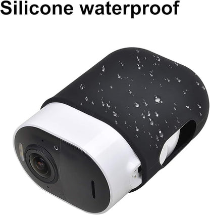 Silicone Case Cover for Arlo Camera, Weatherproof Protective Skin Cover for Arlo Ultra/Ultra 2/Pro 4/Pro 3 Black, 4 Pack