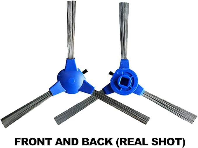 4 Pack Replacement Side Brushes for Sweeping Robots, Vacuum Cleaner Side Brush for RoboVac 11S, 11S MAX, 30, 30C, 30C MAX, 15C, 15C MAX, G10, G30, G30 Edge, G30 Hybrid, G20, G40, G40 Hybrid