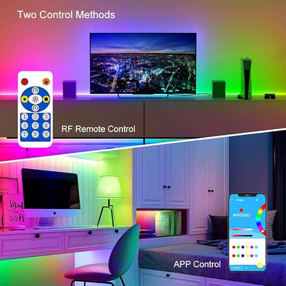 BTF-LIGHTING WS2812B WS2811 WS2813 WS2815 1903 SP602E Bluetooth Controller with 4 Signal Outputs for LED Module Pixel Strip String Light Andriod iOS APP/RF Remote/Trigger Control
