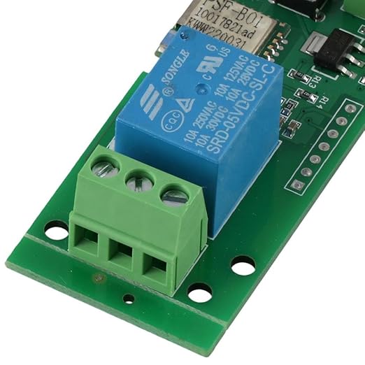 WiFi Wireless Intelligent Remote Control Module,Inching Self-Locking Relay Module, 1 Channel Smart Home Switch