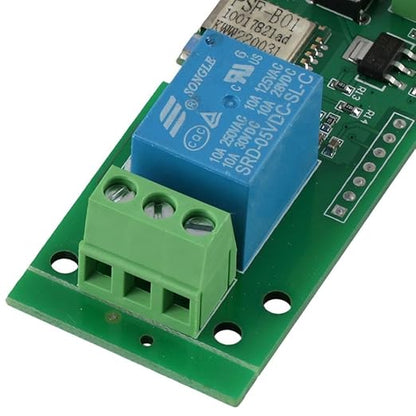 WiFi Wireless Intelligent Remote Control Module,Inching Self-Locking Relay Module, 1 Channel Smart Home Switch