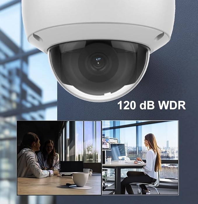 DS-2CD2183G2-I 4K 8MP AcuSense Vandal Fixed Dome POE IP Camera Outdoor, 4 mm Wide Angle, 3-Axis, WDR, IP67, IK10, Work with Ⲏіkconnect, Guarding Vision