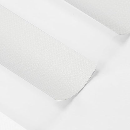 Motorized Zebra Blinds with Remote, Work with HomeKit Alexa, Smart Light Filtering Horizontal Automatic Electric Window Shades for Home Office Customsize(50% Blackout Drumbeat White)