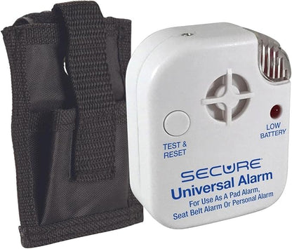 Secure Safety Solutions Chair and Bed Alarm for Elderly Fall Prevention - 80 dB Monitor, 12x12 and 12x30 Sensor Pads - Caregiver Alert System for Seniors, Dementia Patient Monitoring, Home Care Safety
