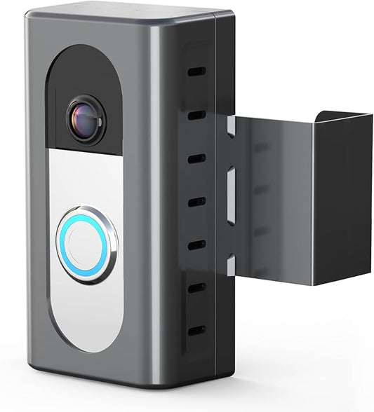 KIMILAR Anti-Theft Video Doorbell Mount Compatible with Most Wireless Video Doorbell, Adjustable Mounting Bracket Accessories for Houses, Apartments, Businesses