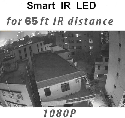 Real HD 4MP Analog Coax Turret Dome TVI CVI CCTV Surveillance Security Camera, 2.8mm 100° Wide Viewing Angle, 65ft IR Night Vision, Outdoor, Full Metal Housing, ONLY Compatible with 4/5MP and 8MP DVR