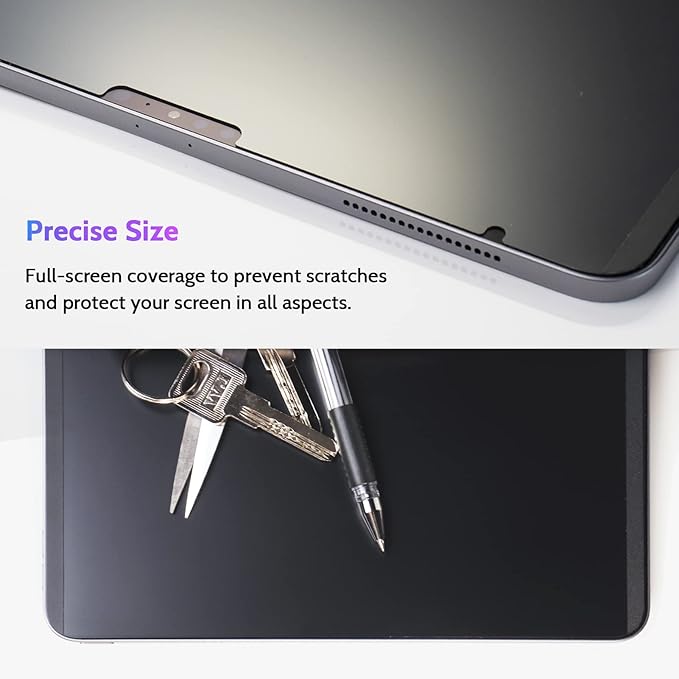 Peslv Magnetic Privacy Screen Protector for iPad 10th 2022 10.9" & iPad 11th A16 2025 11", Removable Anti Blue Light Glare Spy Private Filter, High Sensitive Bubble-Free Black Security Screen