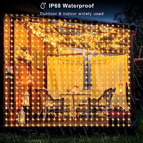Smart Curtain Lights RGB 5050 Built in Chip with APP Remote Control
