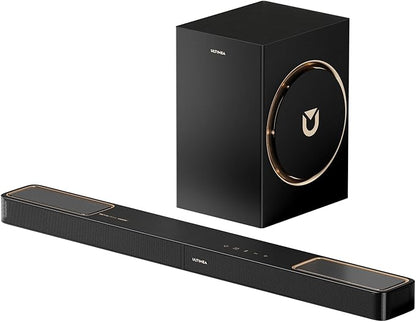 ULTIMEA 3.1.2ch Sound Bar with Subwoofer, Dolby Atmos, Surround Sound System for TV with 6.5 inch Subwoofer, Sound Bar for Smart TV, Soundbar for Home Theater, BT 5.4, HDMI eARC, Skywave F30 Boom