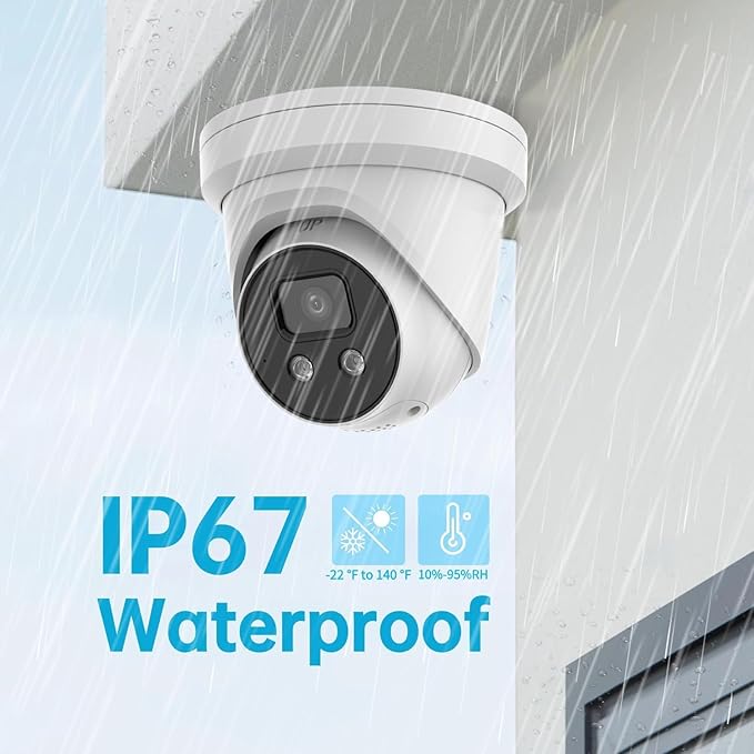 DS-2CD2386G2-I 4K 8MP PoE IP Camera Outdoor Excellent Low-Light Performance Human/Vehicle Detection IP67 2.8mm Lens Wide Angle International Version