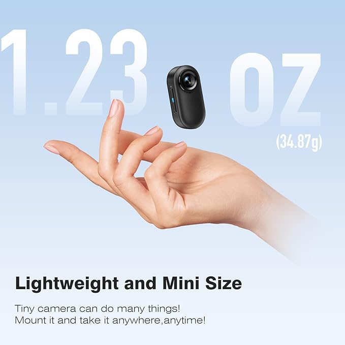 128GB Body Cameras with Audio and Video Recording: 1080P FHD Thumb Size Bodycam, Sports Action Body Camera, Wearable Pocket Camera Body Cam