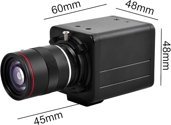 2K 4MP HD Mini CCTV POE WDR AI Box Bullet Netwok IP Security Camera 1/1.8" 6-12mm F1.6 Varifocal Lens Human Vehicle Motion Detection Face Record XMEYE