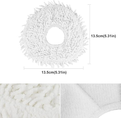 Replacement Accessories Compatible with Robot Sweeping Narwal T10,Microfiber X2 Filters X4 Side Brushes X4 Mop Cloth X1 Brush