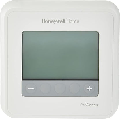 HONEYWELL TH4110U2005/U HONEYWELL-TH4110U2005/U-T4 Pro Thermostat, Programmable or Non-Programmable, 1H/1C, White