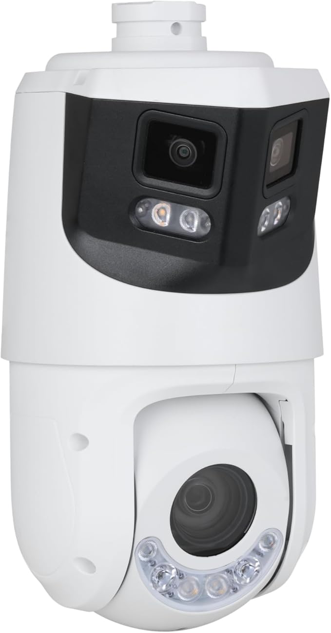 EmpireTech IP POE Panoramic & PTZ Wired Camera Dual Lens 8MP + 4MP 25x Starlight Smart Dual Light,Perimeter Protection,PTZ4E25X-T180