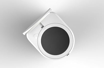 TOWNEW S2000 Official Refill Rings for Smart Bathroom Trash Can, Sturdy Trash Bags for Electric Automatic Trash Can, 5.5 Gallon, 8 pcs White Refill Rings