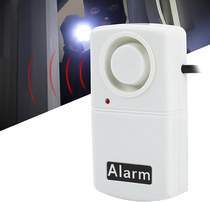 Automatic Power Cut Failure Alerter, LED Flash Indicator 120dB Smart Warning Siren 220V
