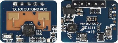 3pcs LD2410C Human Presence Radar Sensor Module HLK-LD2410 LD2410 Millimeter Wave Non-Contact 24GHz ISM Band Serial Port IO Level Output