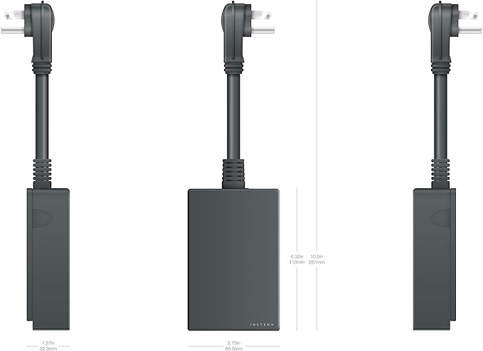 Insteon Smart Outdoor On/Off Plug-in Module, 1800W, 3-Pin, 2634-222 - Indoor or Outdoor Use, Tested for Rain and Ice - Requires Insteon Hub for Voice Control with Amazon Alexa and Google Assistant