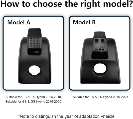 Mangoal 4K Dash Cam Custom for Lexus ES 2018 2017 2016 & Lexus GS 2016-2020(Model A),ES350 ES300h GS300 GS350 GS450h,OEM Look, UHD 2160P Video,WiFi & App,Loop Recording,64GB Card