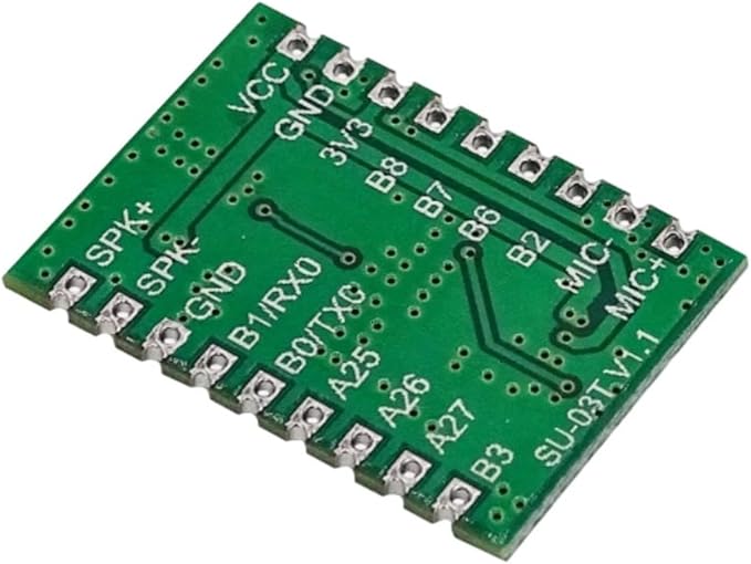 SU03T Home Voices Interfaces Module with Offlines Operations Mode Multiple Device Compatibility for Lighting Curtain Control Local AI Voices Control Chip
