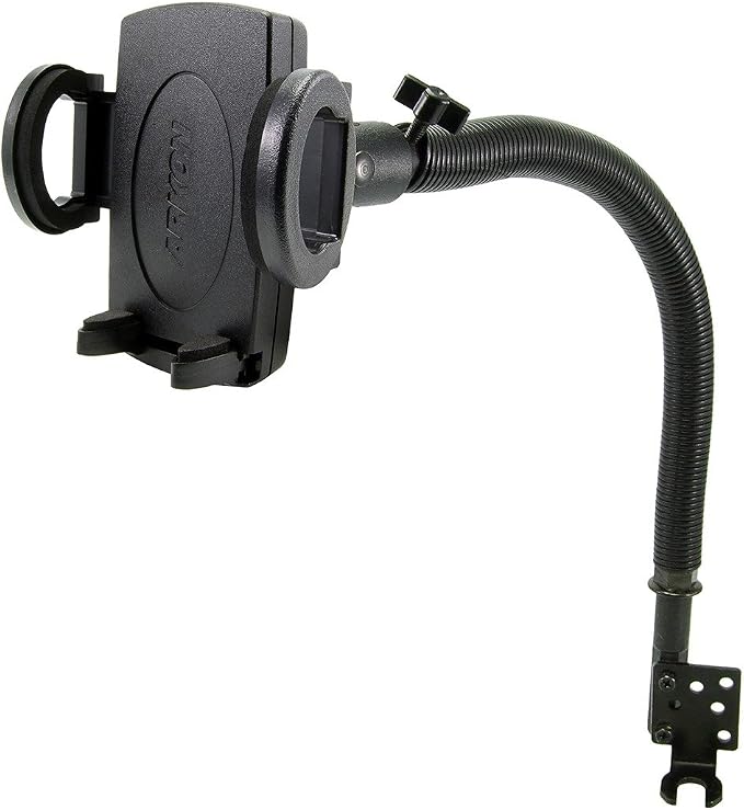 Arkon Universal Mini Grip 15-Inch Floor Mount for Mobile Phones and Smartphone-Black