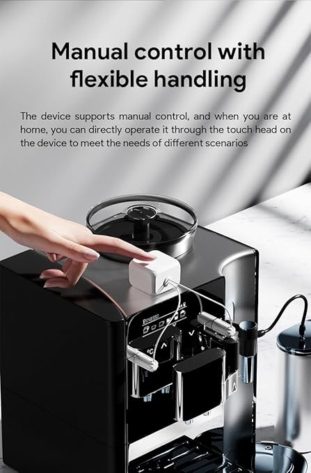 Bluetooth Fingerbot Touch Smart Button, No Wiring Switch, Work with Smart Life App, Add Tuya Bluetooth Hub Make it Compatible with Alexa, Timer.