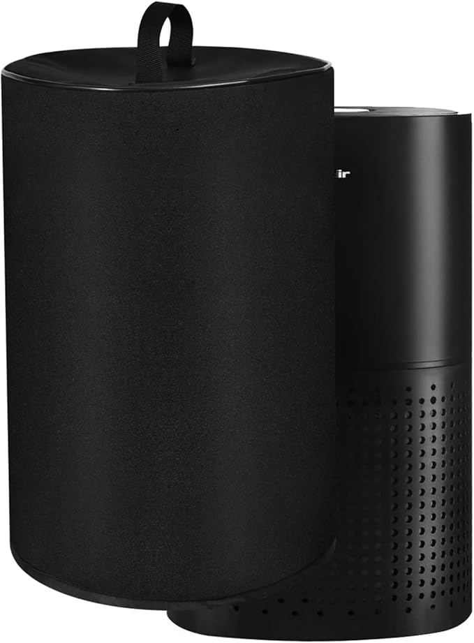 Heavy Duty Fabric Water-Resistant Nylon Air Purifier Dust Cover Compatible with LEVOIT Air Purifier Core300-P/Core 300S/Afloia Kilo Air Purifiers/PuroAir 240 HEPA 14 Air Purifier (Black)