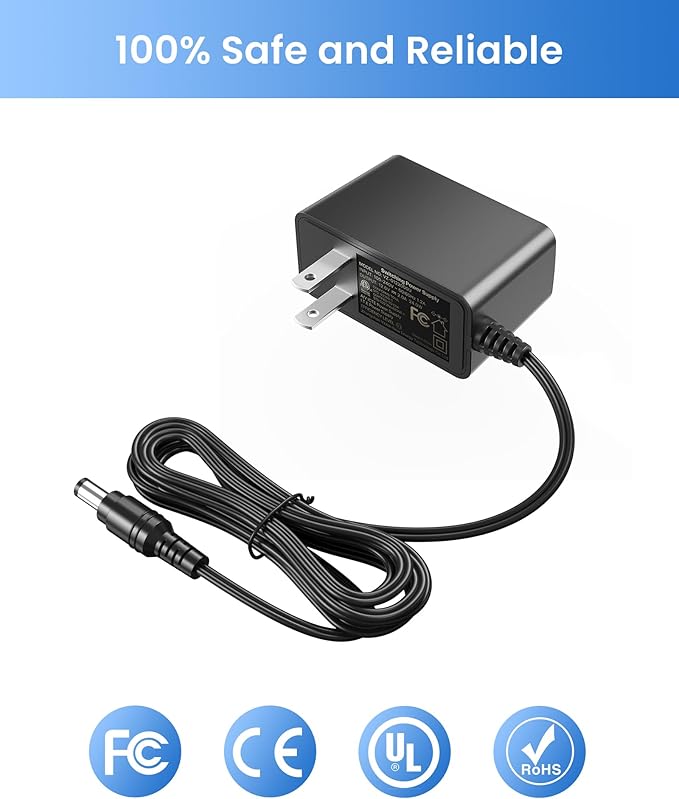 ZOSI DC 12V 2A US CCTV Power Supply Adapter for Home Security Camera Surveillance System