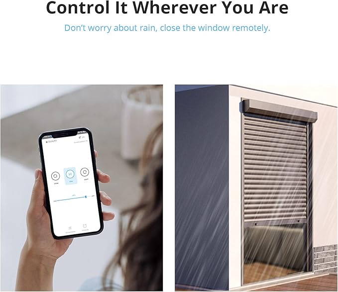 SONOFF WiFi Smart Curtain Switch with Power Metering TUV Certified, DUALR3 Dual Relay DIY Curtain, Blinds, Roller Shutter,Two Way Smart Switch,Compatible with Alexa&Google Home(1 Pack)