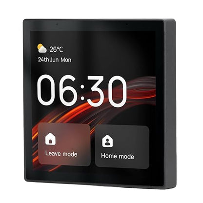 Cryfokt Smart Home Control Panel, 4 Inch Touch Screen Central Control with Voice, APP, Compatible with 410000+ TUYA Products, for Smart Lights, Curtains, Sockets, Doorbells