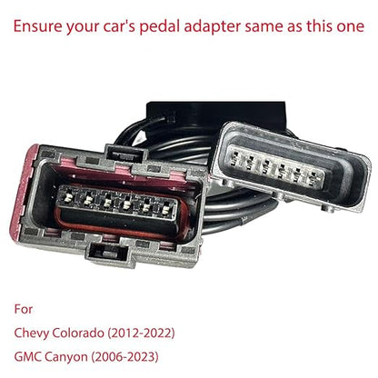 Throttle Response Controller Compatible for Chevy Colorado (2012-2022) GMC Canyon(2006-2022) 9 Drive Modes Throttle Connected APP Wind Booster GT Smart Electronic Throttle Accelerator (Upg)