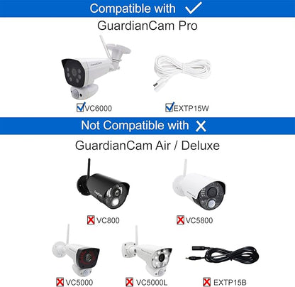 CasaCam GuardianCam Pro | 2K Wireless Security Camera System, 10.1” Touchscreen Monitor & 4 Indoor/Outdoor Cameras | No Monthly Fees, AI Motion Detection, 2-Way Audio, 64GB SD Card Included, VS6104-64